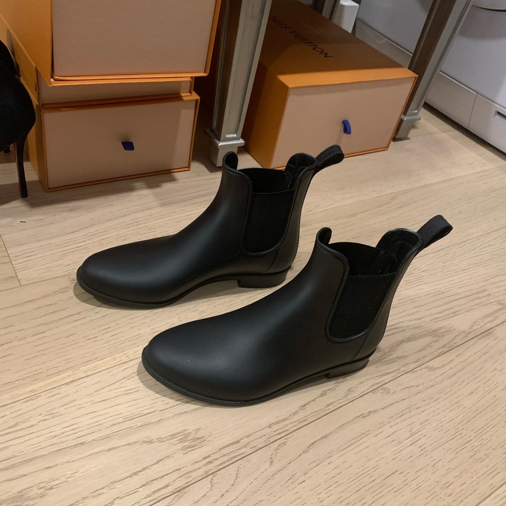 J Crew Chelsea Matte Rain Boots
